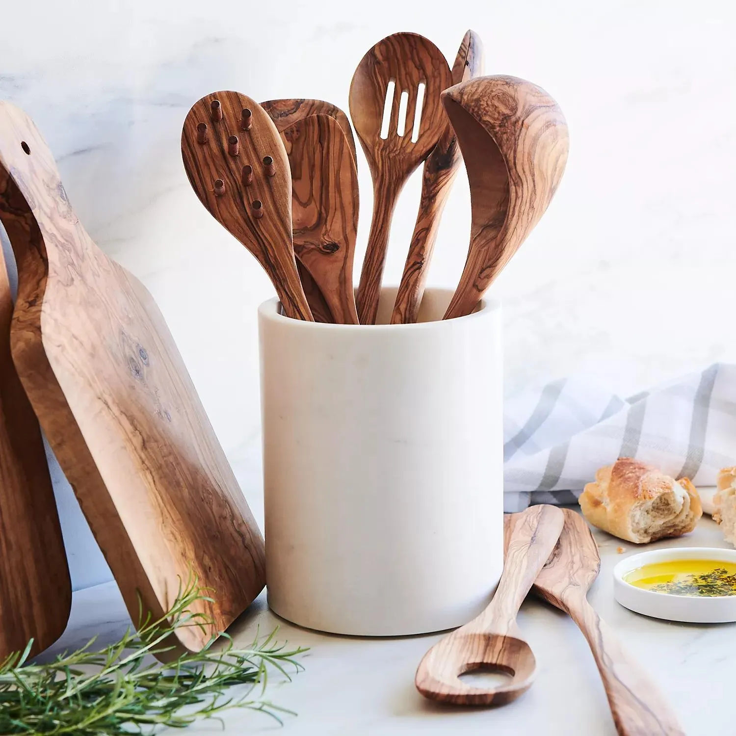 Sur La Table Olivewood Pasta Fork