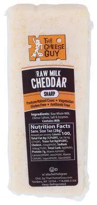 Raw Milk Cheddar