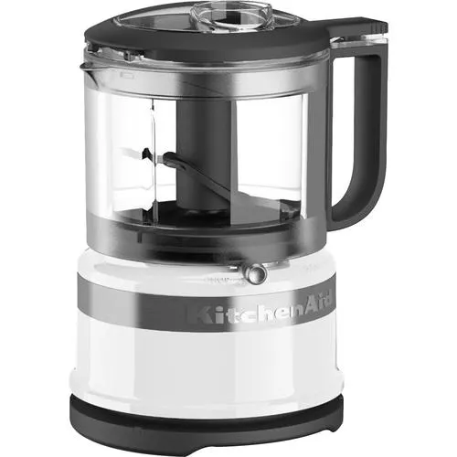 KitchenAid KFC3516WH 3.5 Cup Food Processor, White - Open Box