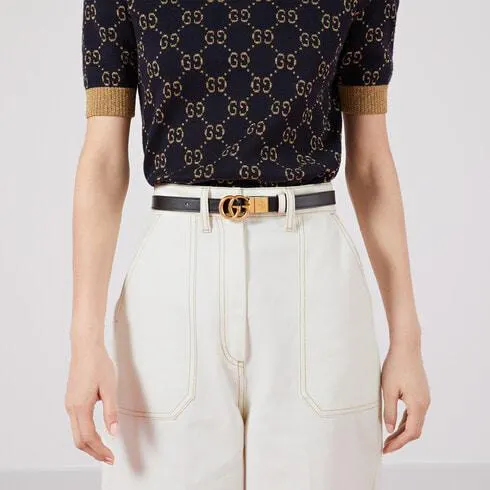 GG Marmont reversible thin belt