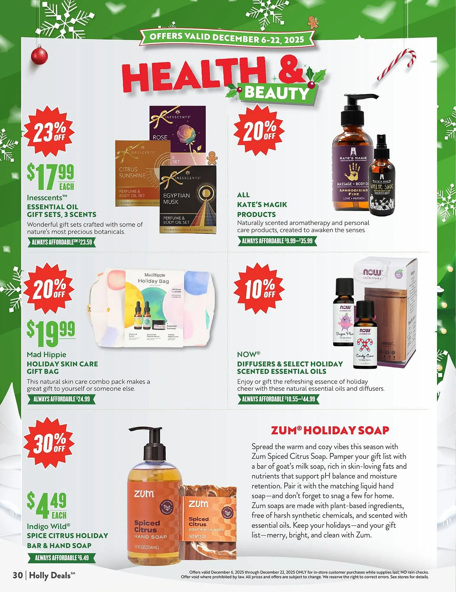Weekly ad Natural Grocers weekly ad from December 6 to December 22 2025 - Page 30