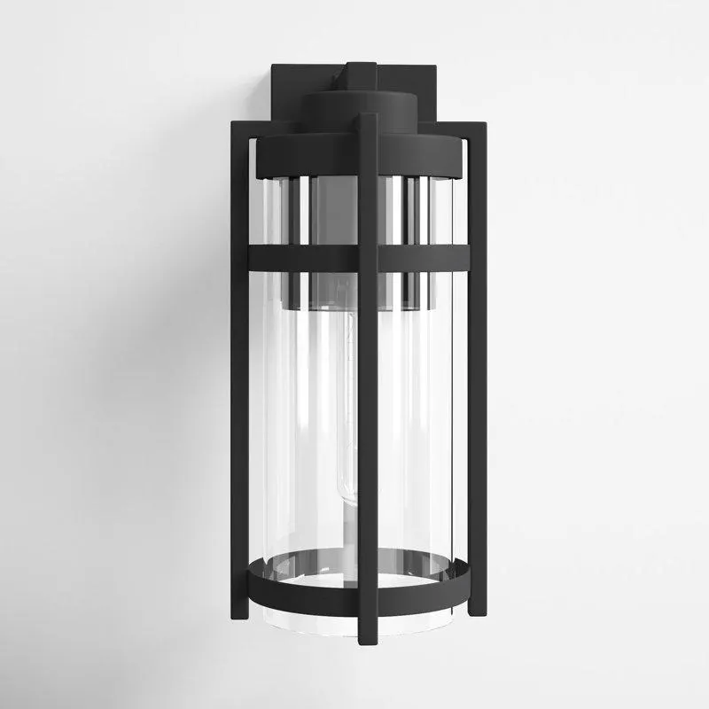 Briggs Single Light Cylinder Outdoor Wall Light