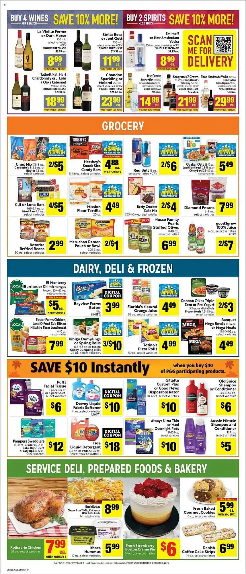 Weekly ad Lucky Supermarkets weekly ad from October 1 to October 8 2025 - Page 2