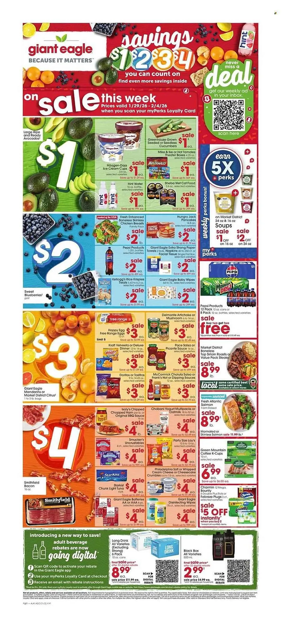Giant Eagle weekly ad - 1