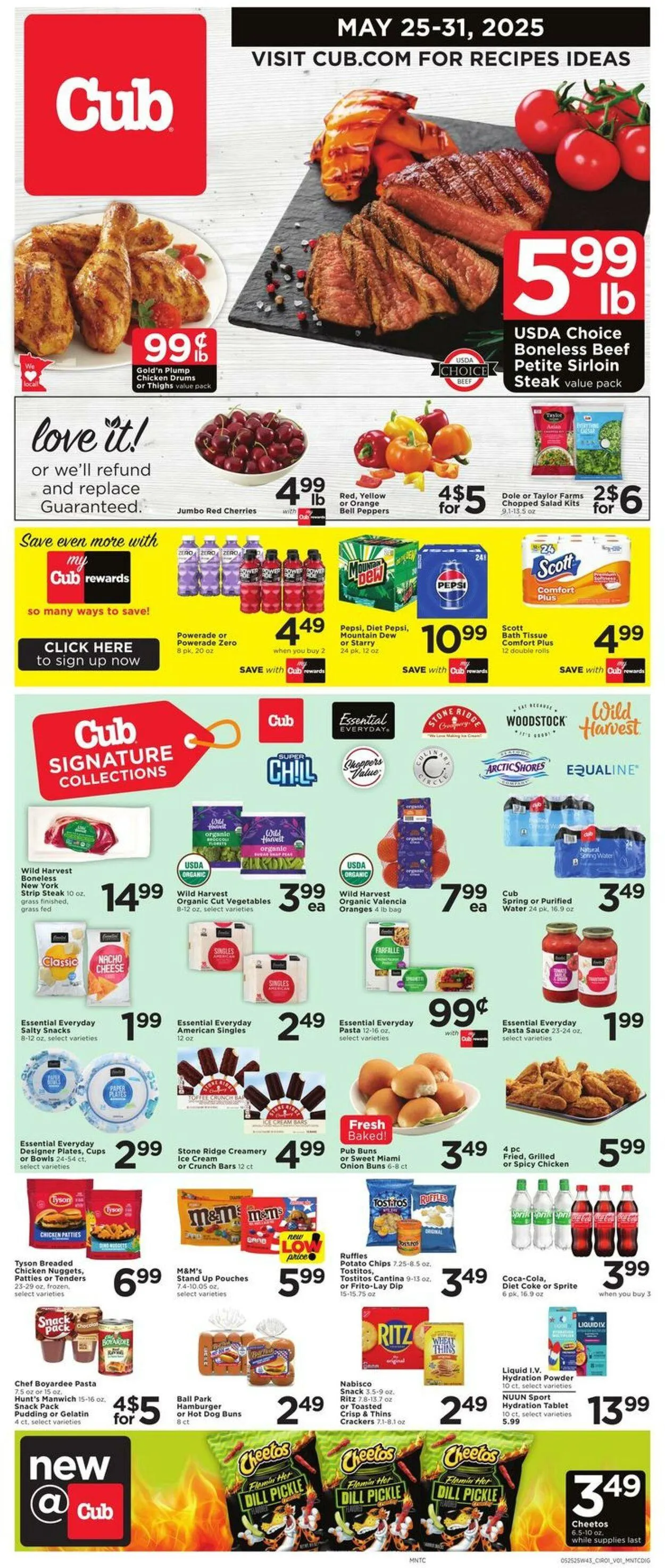 Weekly ad Cub Foods Current weekly ad from May 25 to May 31 2025 - Page 1