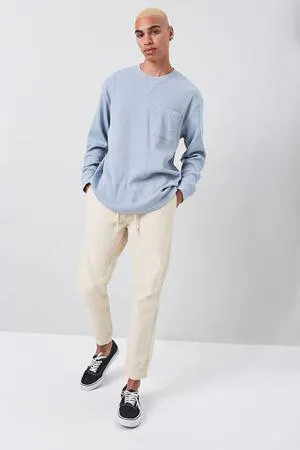 Twill Drawstring Joggers