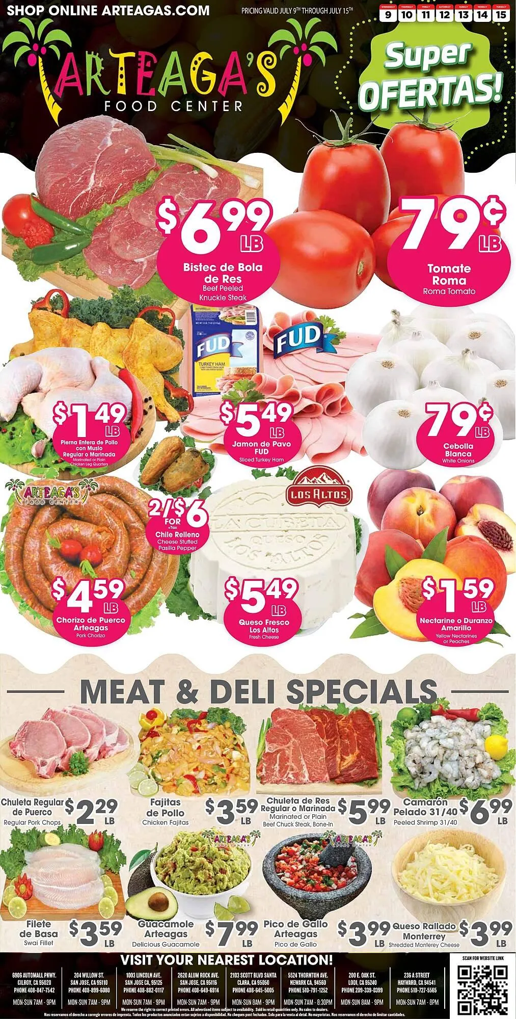 Arteagas Food Center Weekly Ad - 1