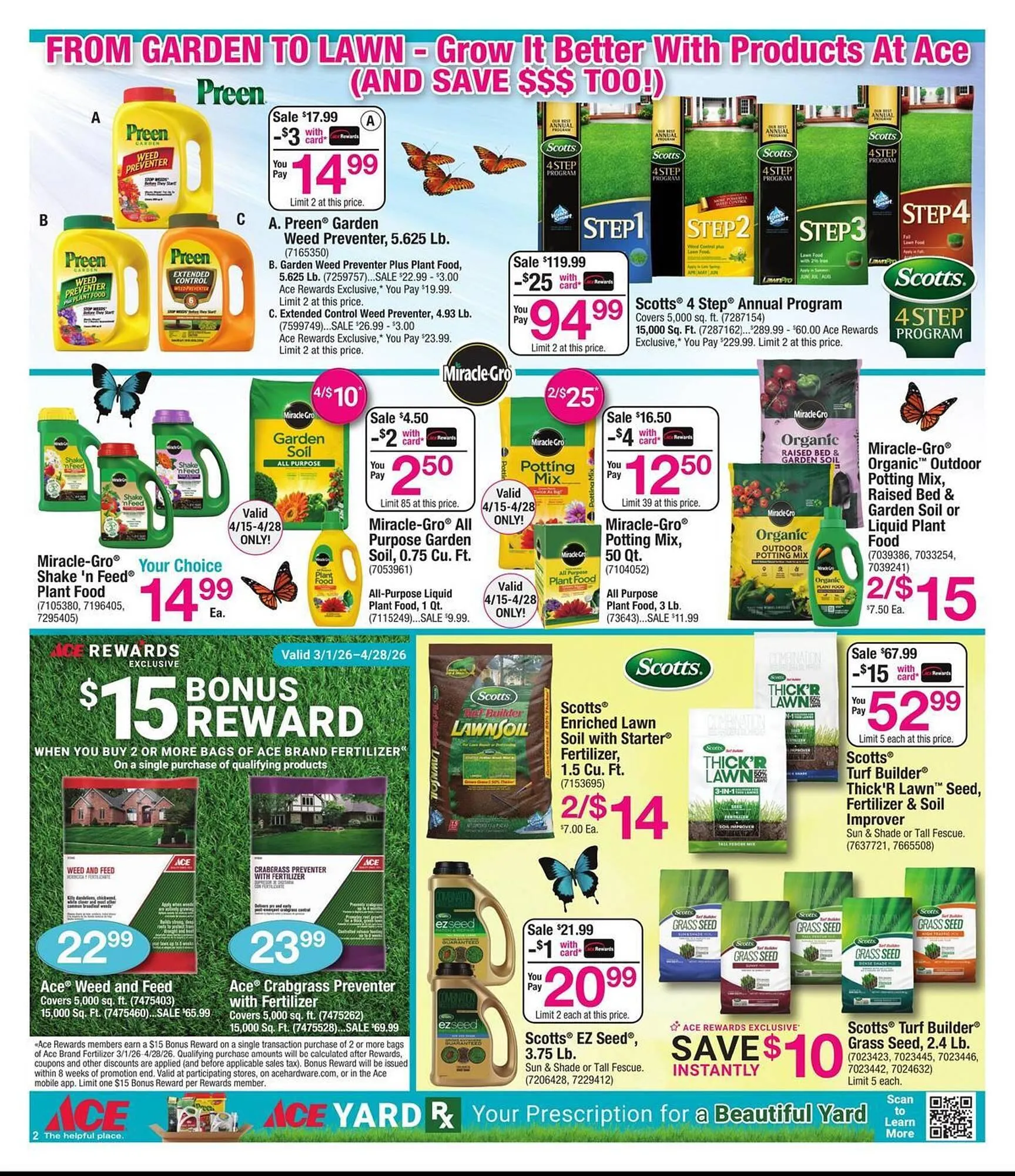 Weekly ad Ace Hardware flyer from April 14 to April 27 2026 - Page 2