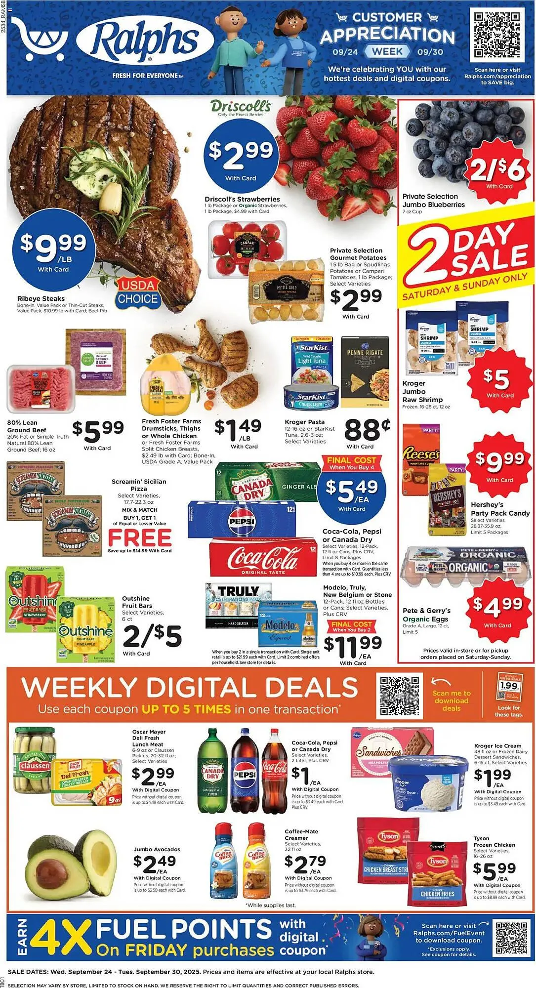 Weekly ad Ralphs weekly ad from September 24 to September 30 2025 - Page 1