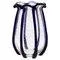 Large Murano Vase with Baloton Bubbles in Gold Leaf and Cobalt Blue Beads, 1960