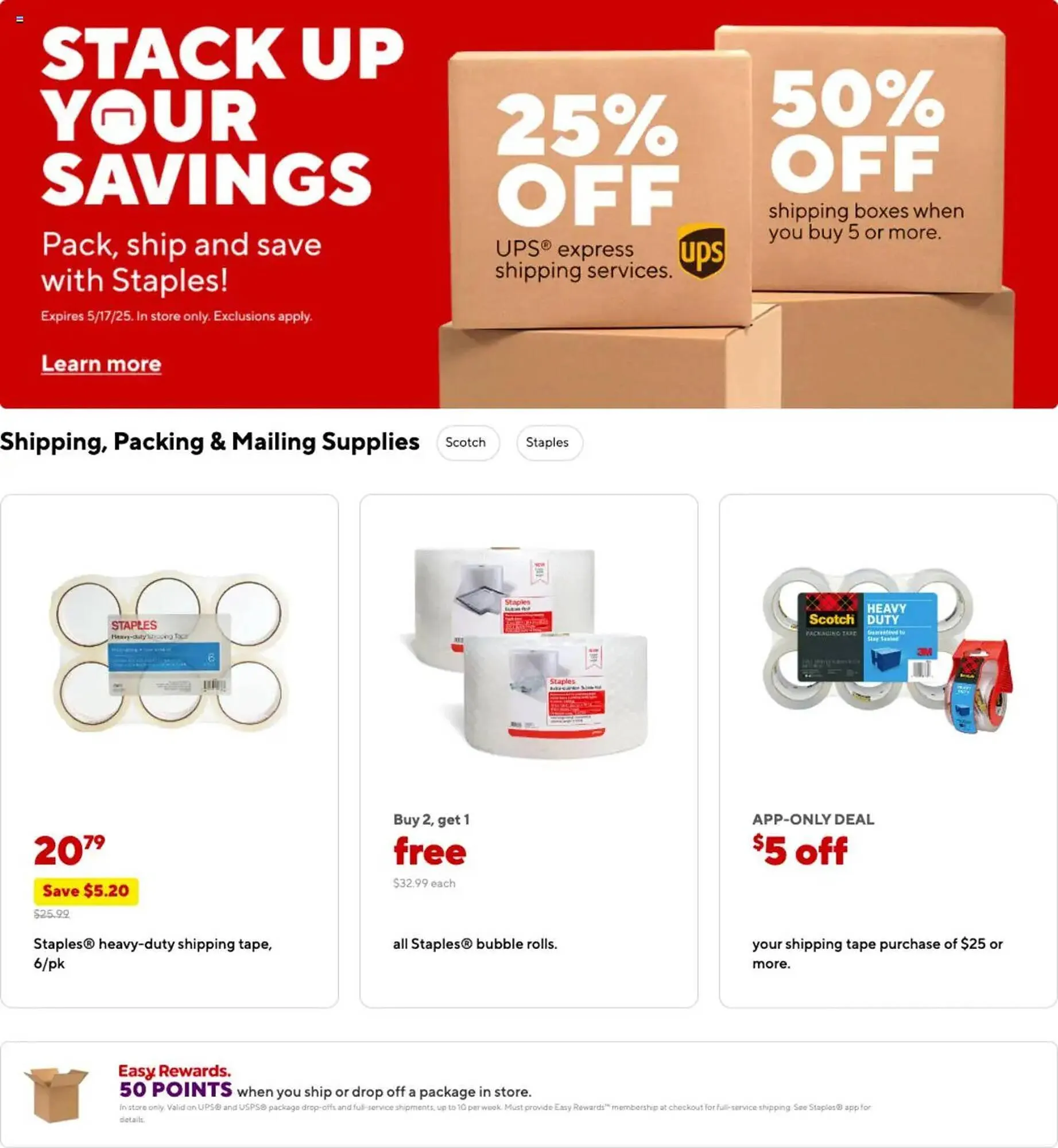 Weekly ad Staples Weekly Ad from April 13 to April 19 2025 - Page 6