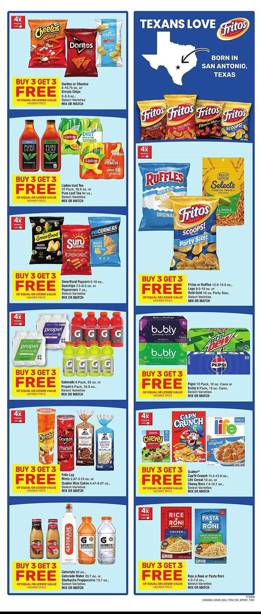 Weekly ad Tom Thumb weekly ad from December 3 to December 9 2025 - Page 1