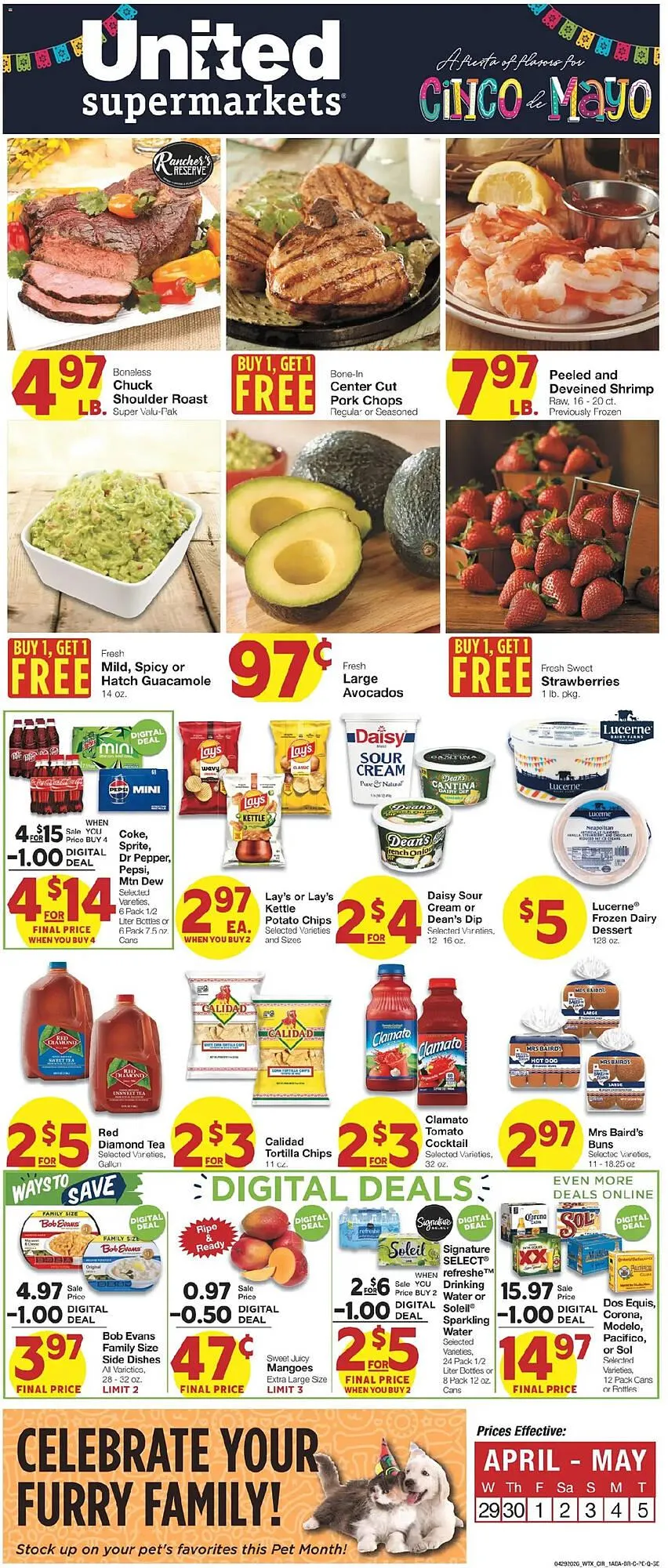Weekly ad United Supermarkets weekly ad from April 29 to May 5 2026 - Page 1