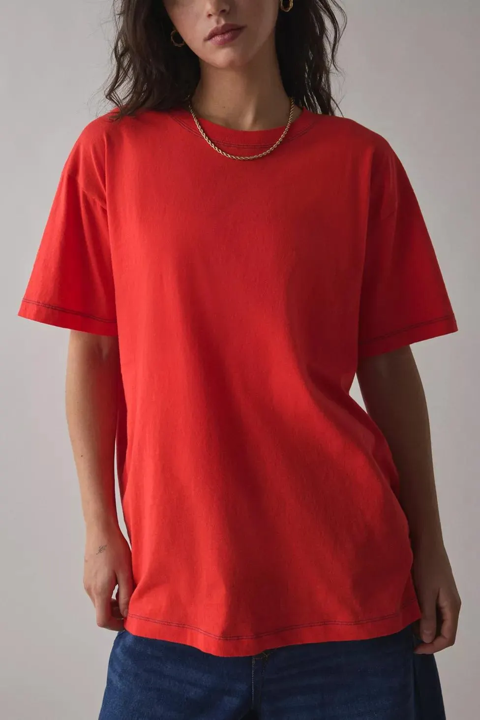 BDG Tobi Oversized Crew Neck Tee