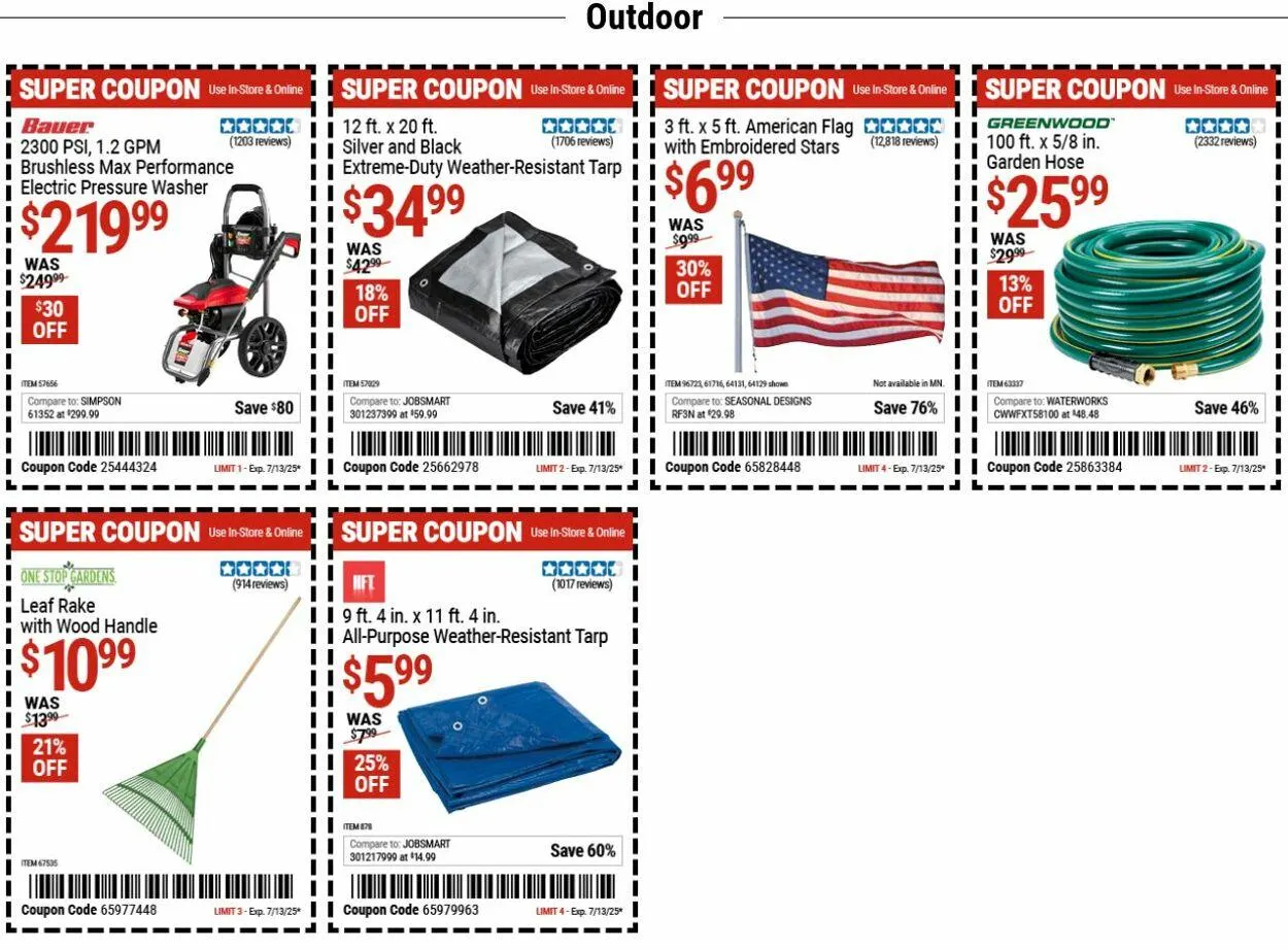 Catálogo de Harbor Freight Current weekly ad 30 de junio al 9 de julio 2025 - Página 7