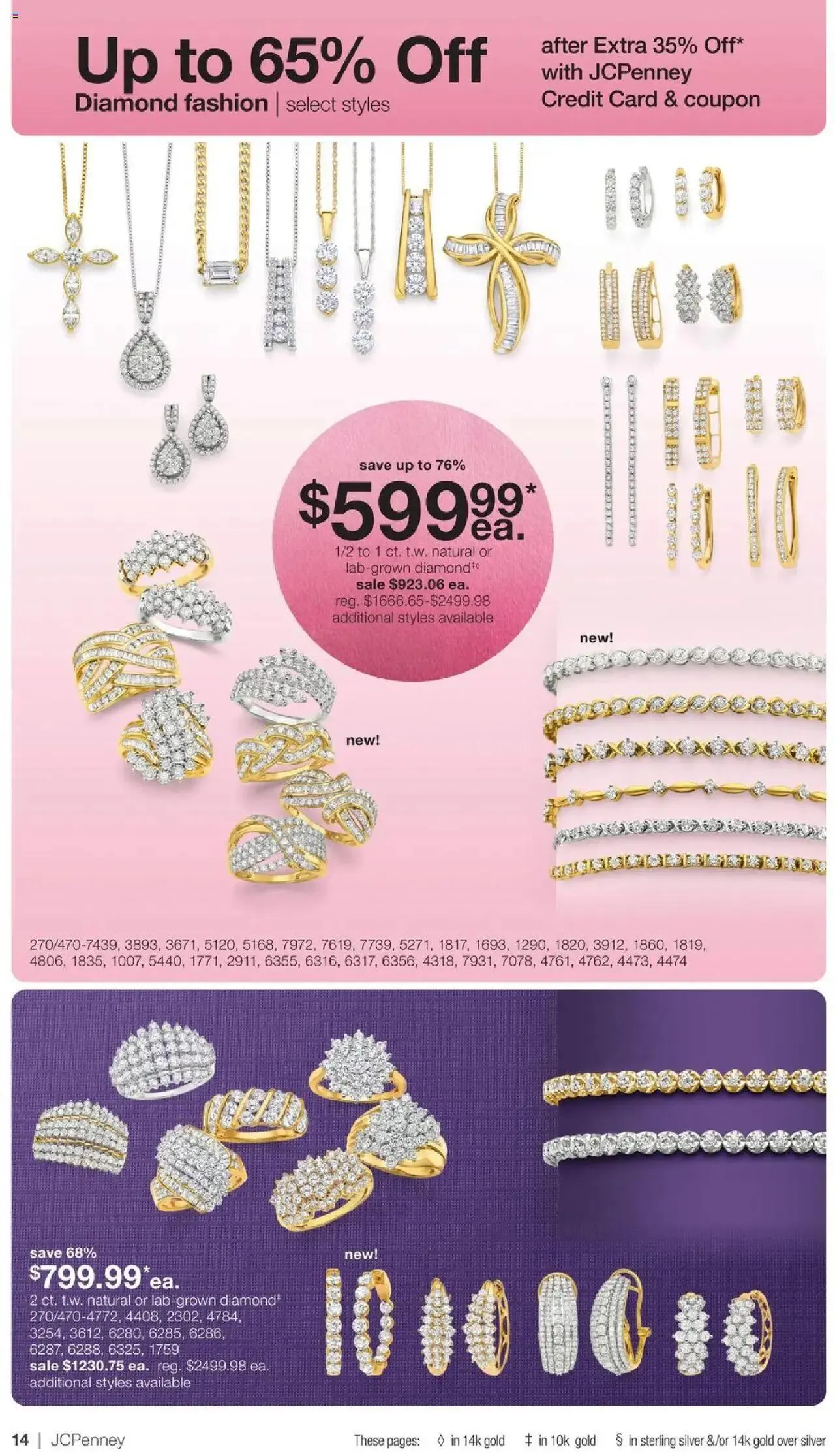 Weekly ad JCPenney Mother’s Day Jewelry Sale from April 10 to May 14 2025 - Page 13