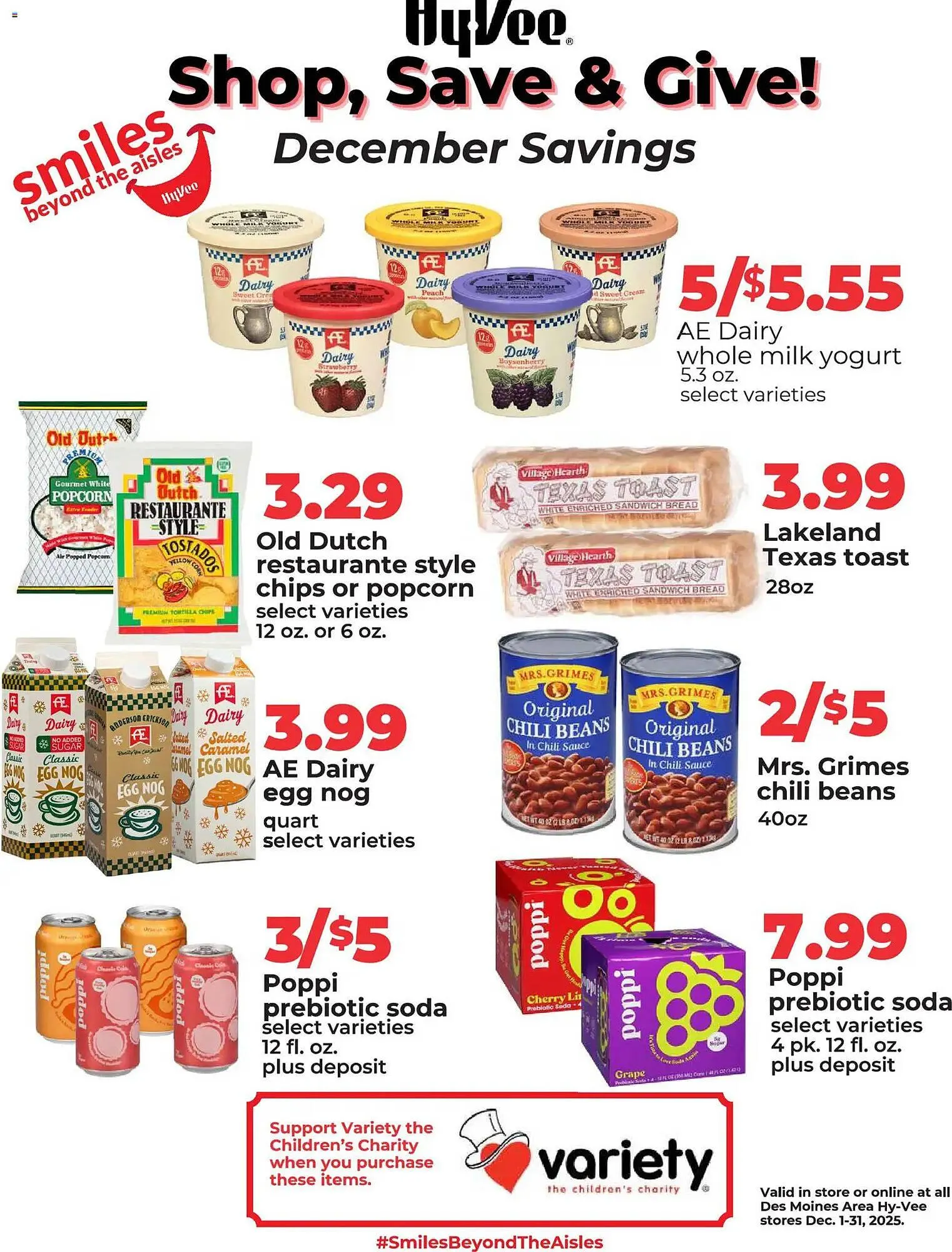 Weekly ad Hy-Vee weekly ad from December 1 to December 31 2025 - Page 1
