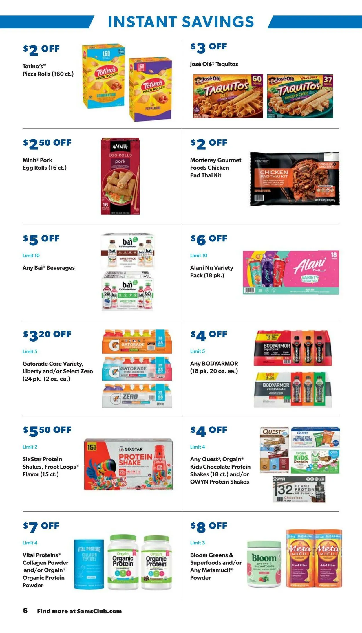 Weekly ad Sam's Club Current weekly ad from August 28 to September 22 2024 - Page 6