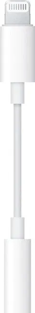 Apple - Lightning-to-3.5mm Headphone Adapter - White