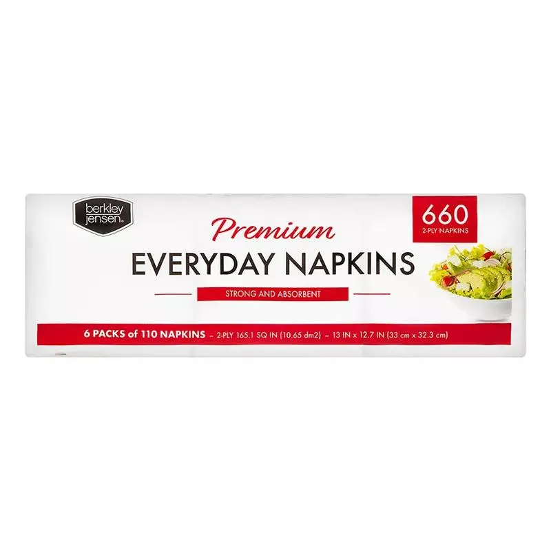 Berkley Jensen Premium Everyday Paper Napkins, 660 ct.