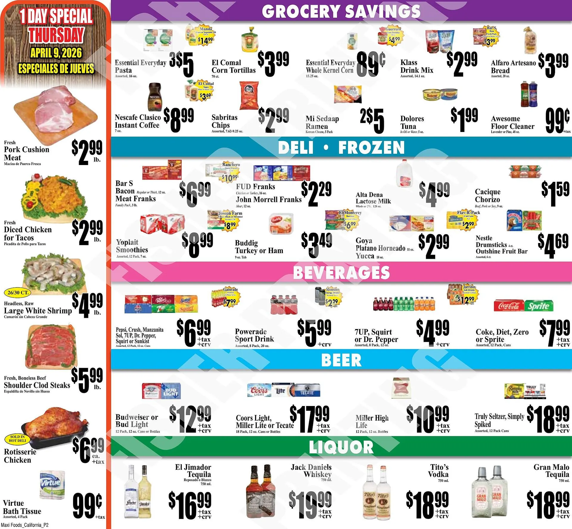 Weekly ad Maxi Foods weekly ad from April 8 to April 14 2026 - Page 2