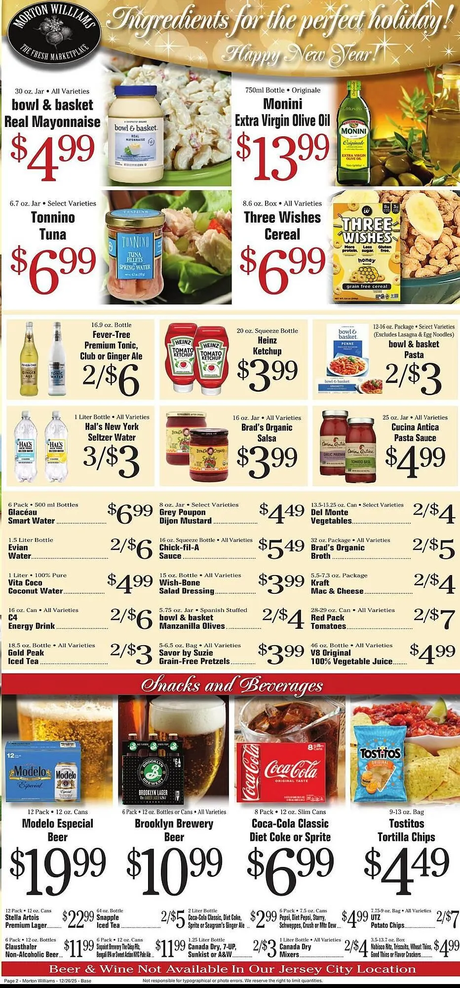 Weekly ad Morton Williams weekly ad from December 26 to January 1 2026 - Page 2