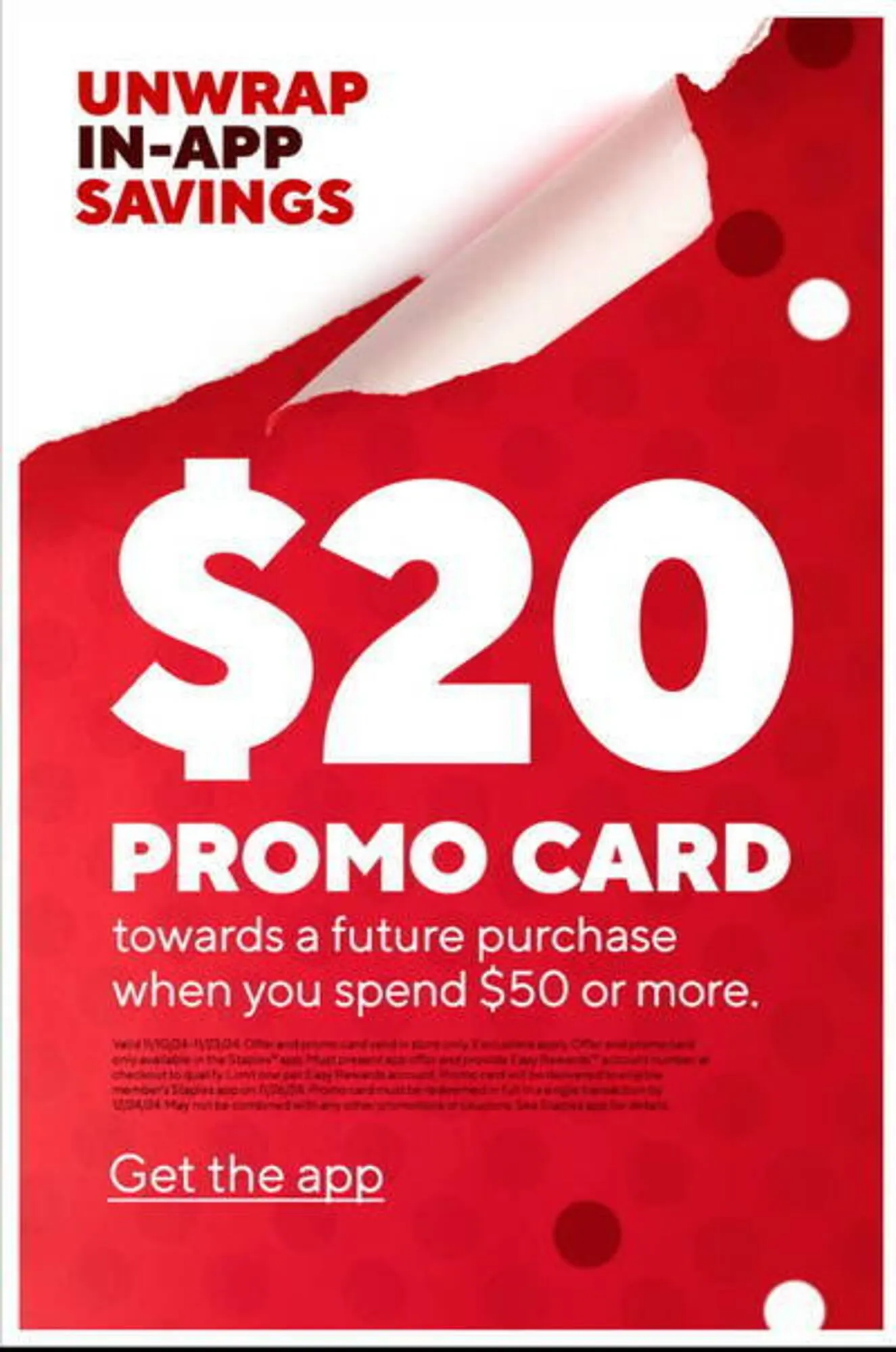 Weekly ad Staples Weekly Ad from November 10 to November 16 2024 - Page 1