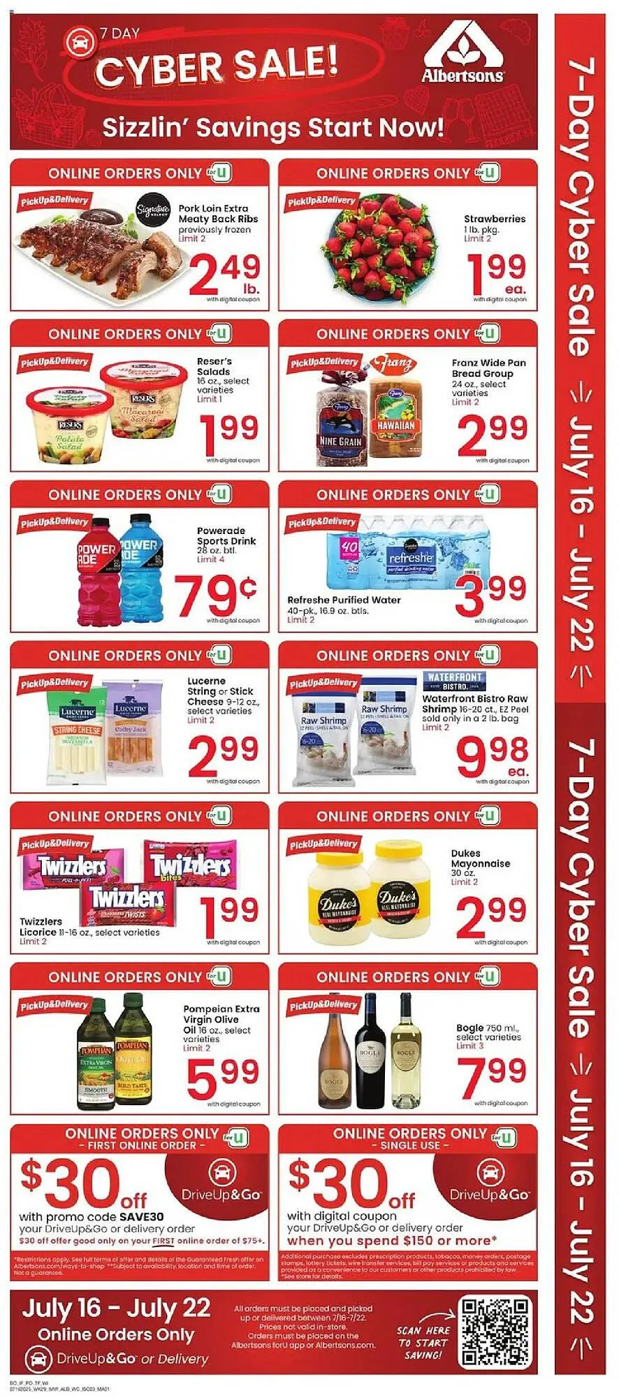 Weekly ad Albertsons Weekly Ad from July 16 to July 22 2025 - Page 3