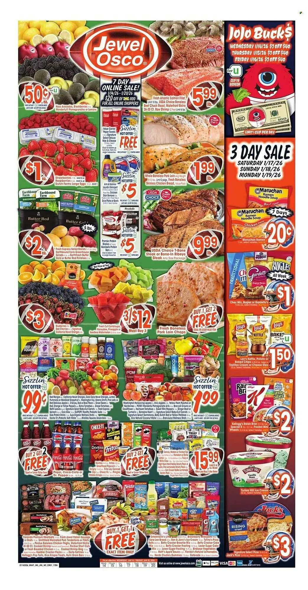 Weekly ad Jewel-Osco weekly ad from January 14 to January 20 2026 - Page 1