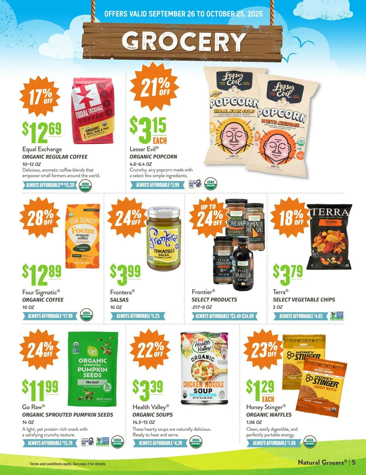 Weekly ad Natural Grocers from September 24 to October 17 2025 - Page 5