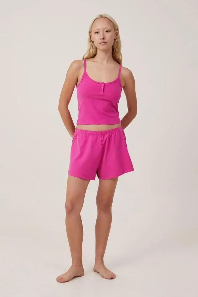 Peached Jersey Short