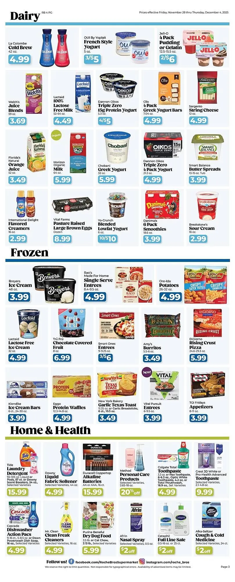 Weekly ad Roche Bros weekly ad from November 28 to December 4 2025 - Page 3
