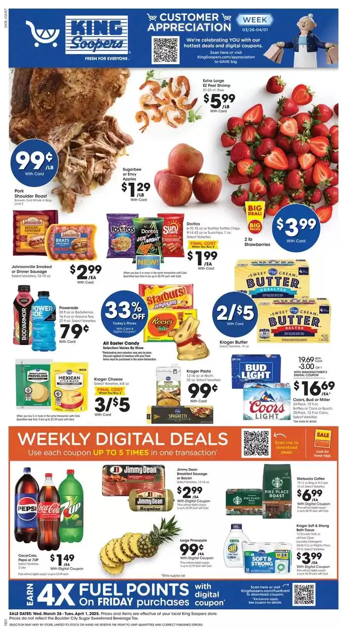 Weekly ad Weekly Ad from March 26 to April 1 2025 - Page 1