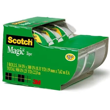 3M Scotch 3pk Magic Tape