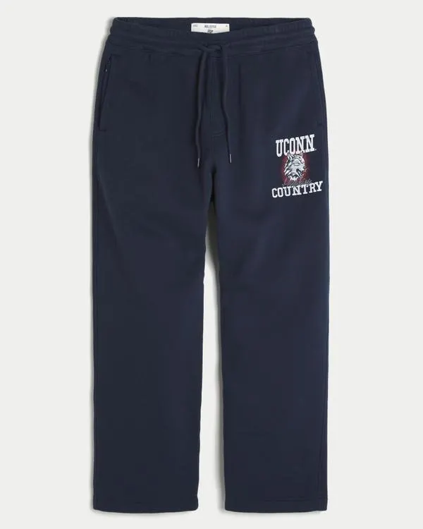 UConn Huskies Graphic Baggy Sweatpants