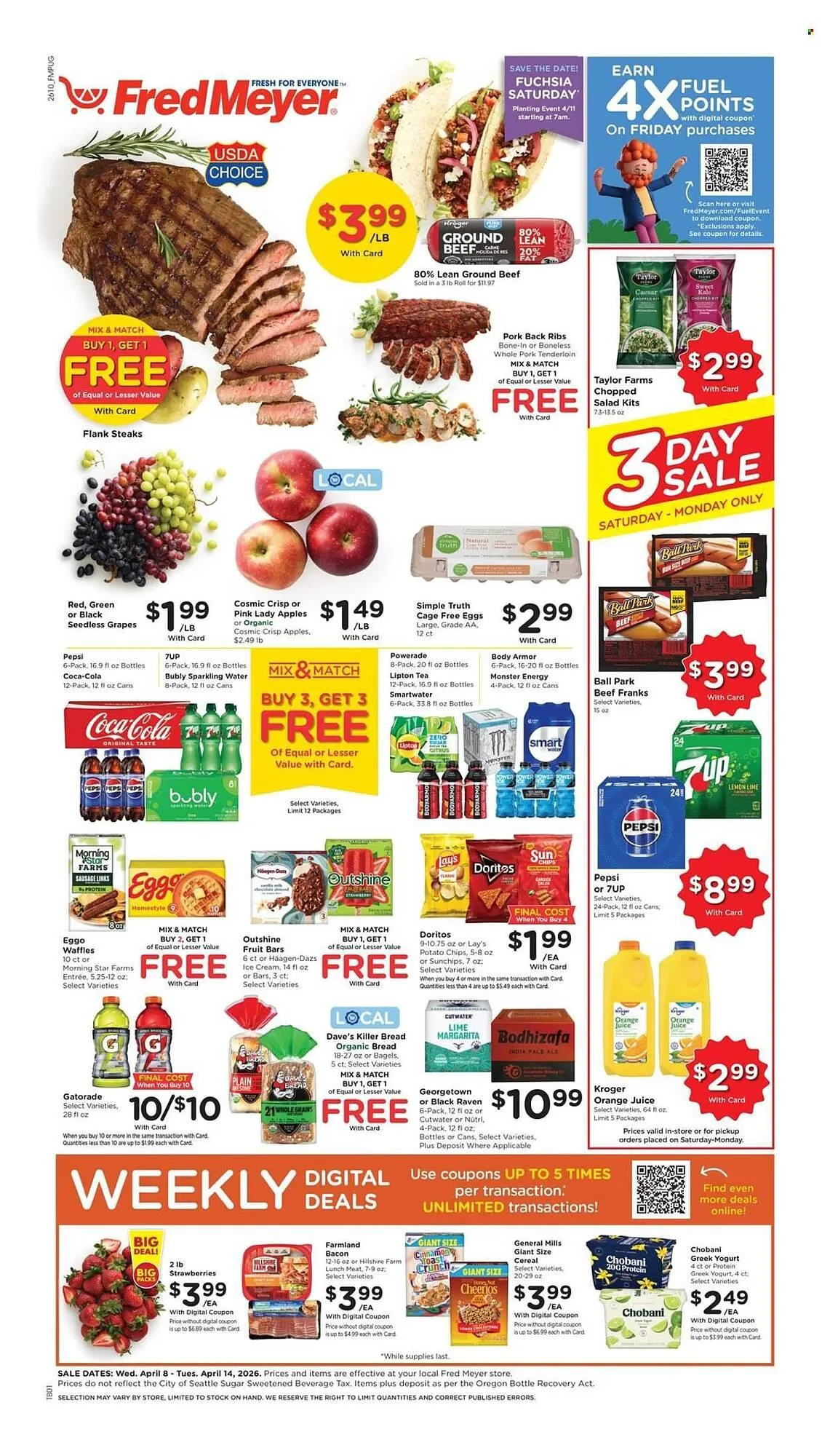 Weekly ad Fred Meyer weekly ad from April 8 to April 14 2026 - Page 1
