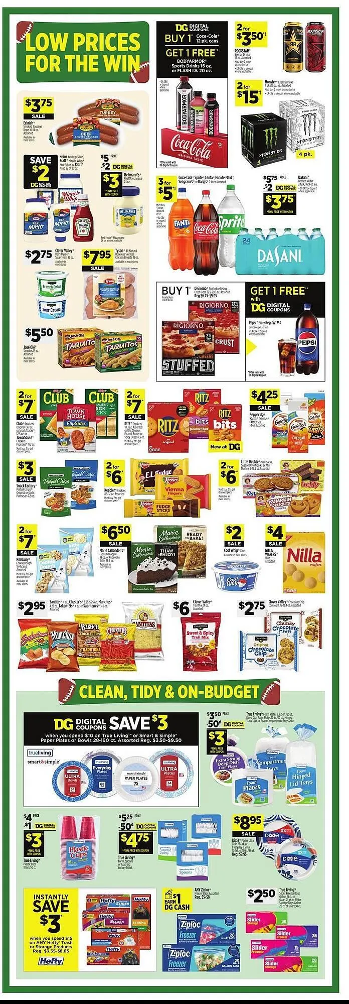 Weekly promotion Dollar General weekly ad spanning from November 16 to November 22 2025 - Page 5 for Catalogue 365