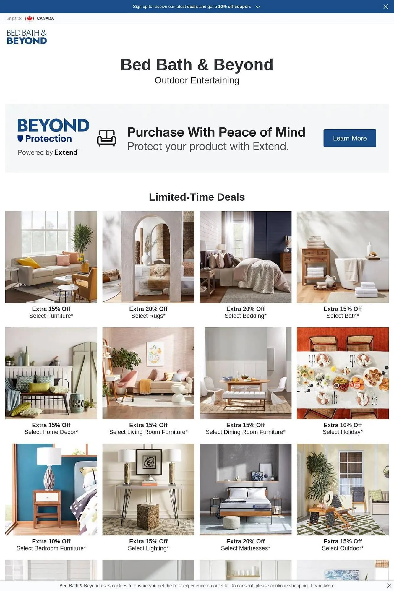 Weekly ad Bed Bath & Beyond Weekly Ad from July 22 to July 31 2024 - Page 1