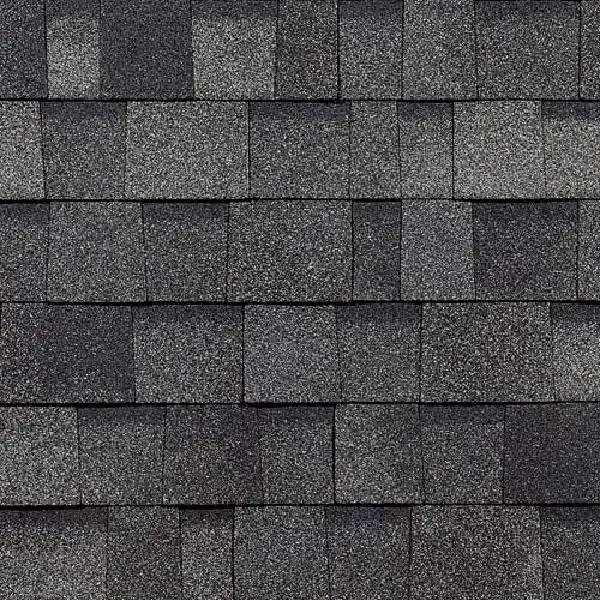 Oakridge Series HL20 Laminated Architectural Shingle, 39-3/8 in L, 13-1/4 in W, Estate Gray