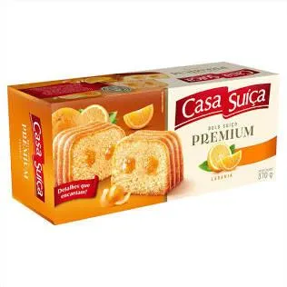 Casa Suica Bolo Premium Laranja Classico 13.02oz