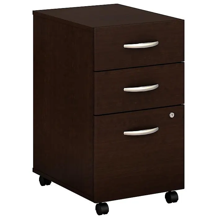 Bush Business Furniture Westfield 3-Drawer Mobile Vertical File Cabinet,
