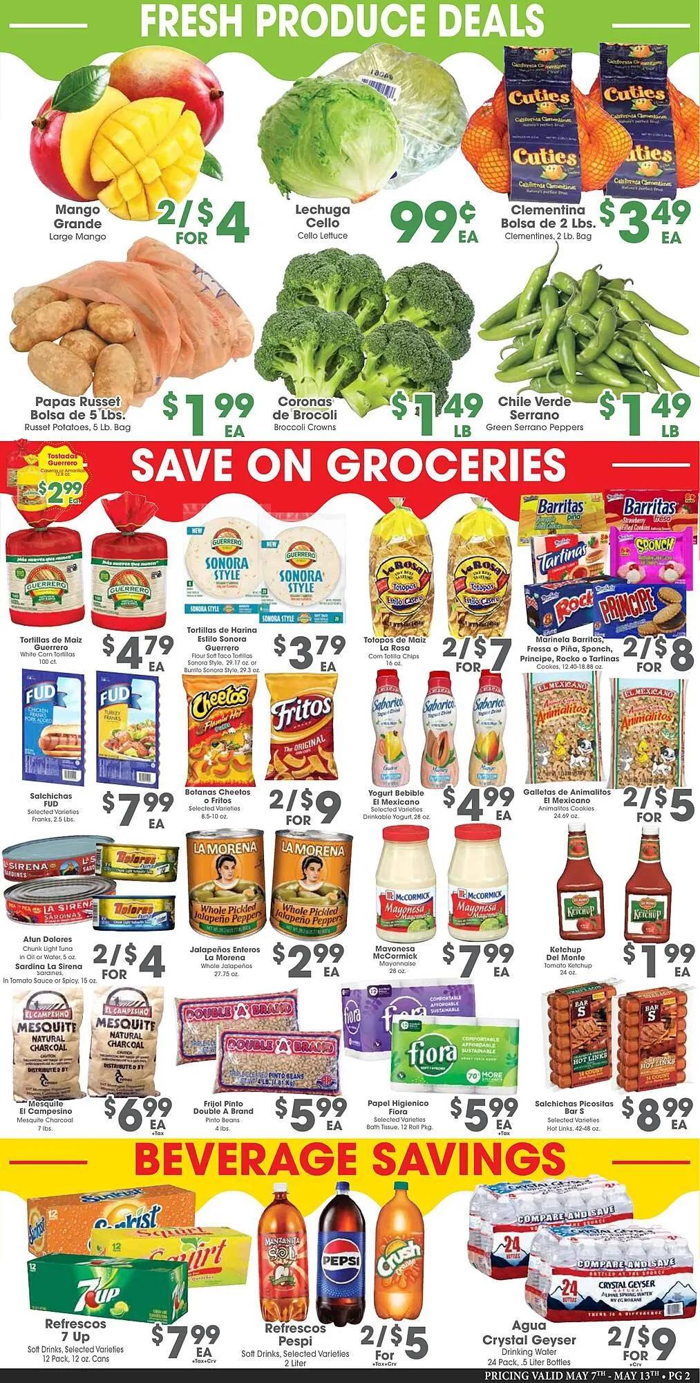 Catálogo de Arteagas Food Center Weekly Ad 7 de mayo al 13 de mayo 2025 - Página 2