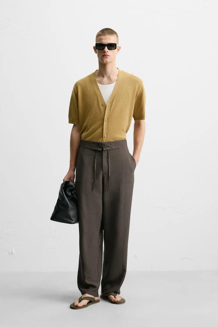 FLOWY DRAWSTRING PANTS