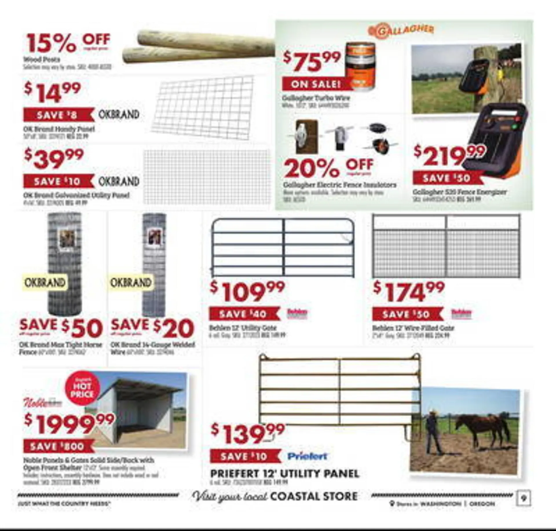 Weekly ad Coastal Farm & Ranch Weekly Ad from March 26 to April 4 2025 - Page 9