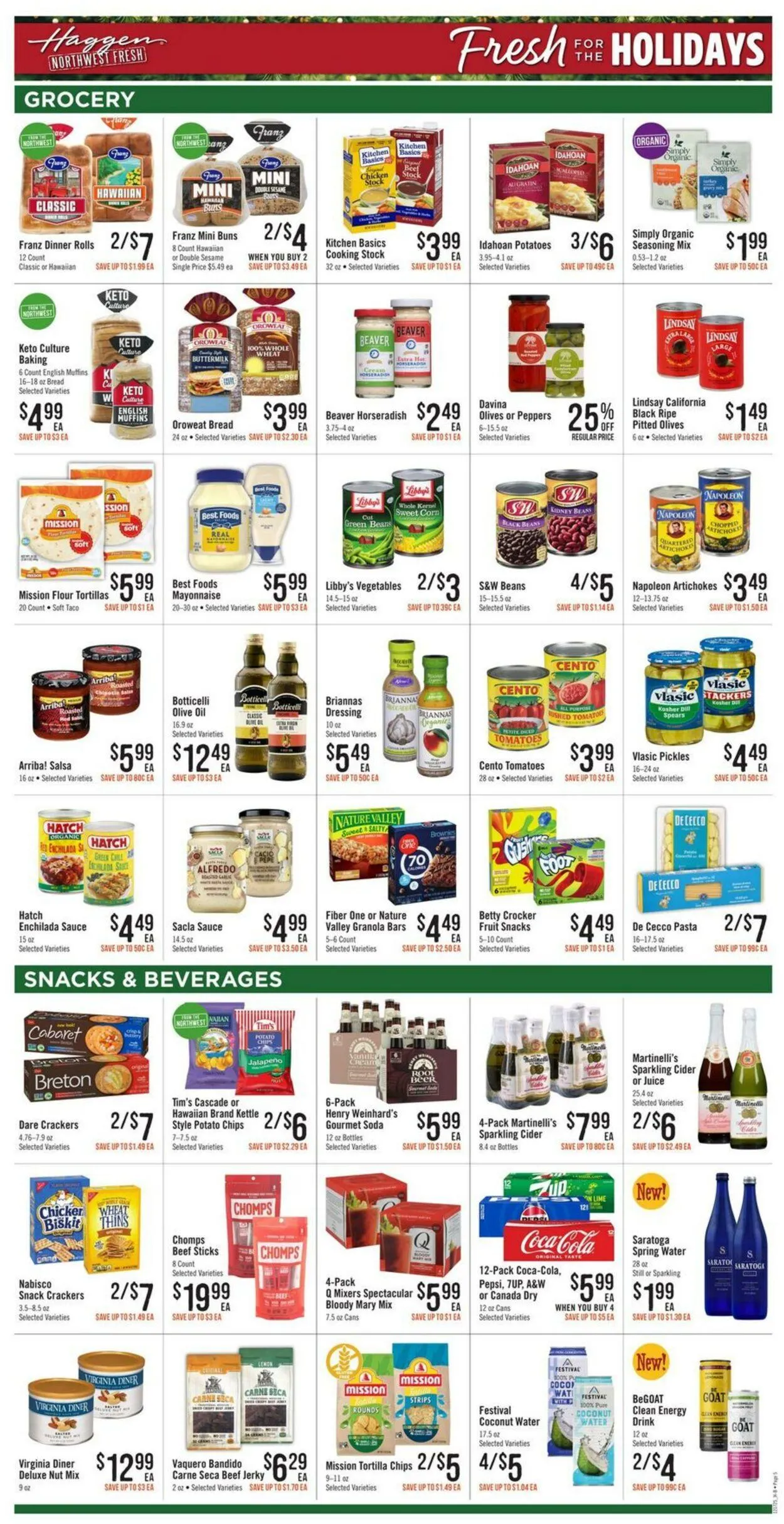 Weekly ad Haggen Current weekly ad from December 17 to December 30 2025 - Page 5