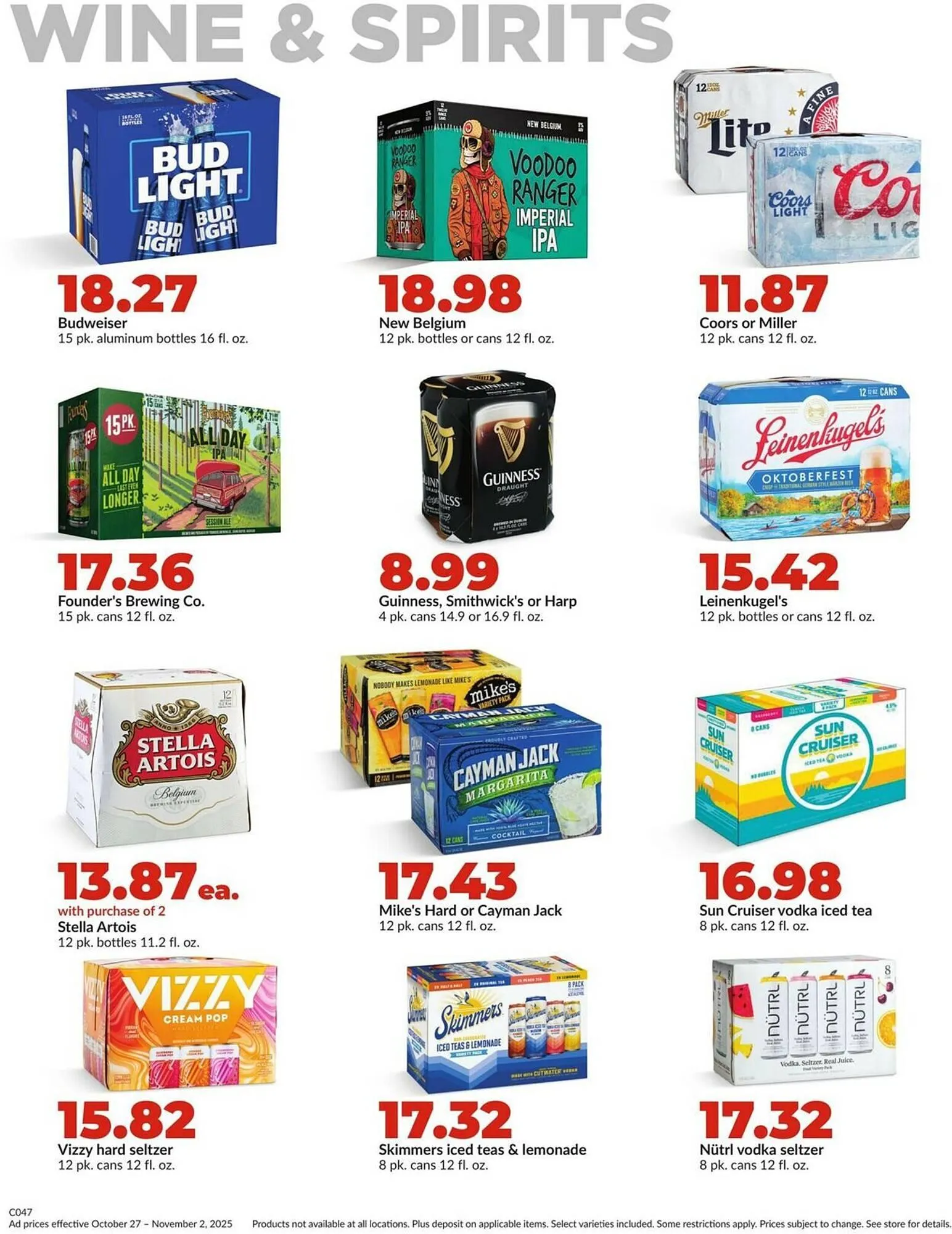 Weekly ad Hy-Vee weekly ad from October 27 to November 2 2025 - Page 33