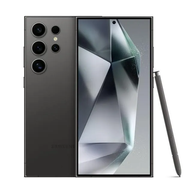 Samsung Galaxy S24 Ultra 256GB US Version, Unlocked Android Smartphone with 200MP Camera, 8K Video, Long Battery - Titanium Black