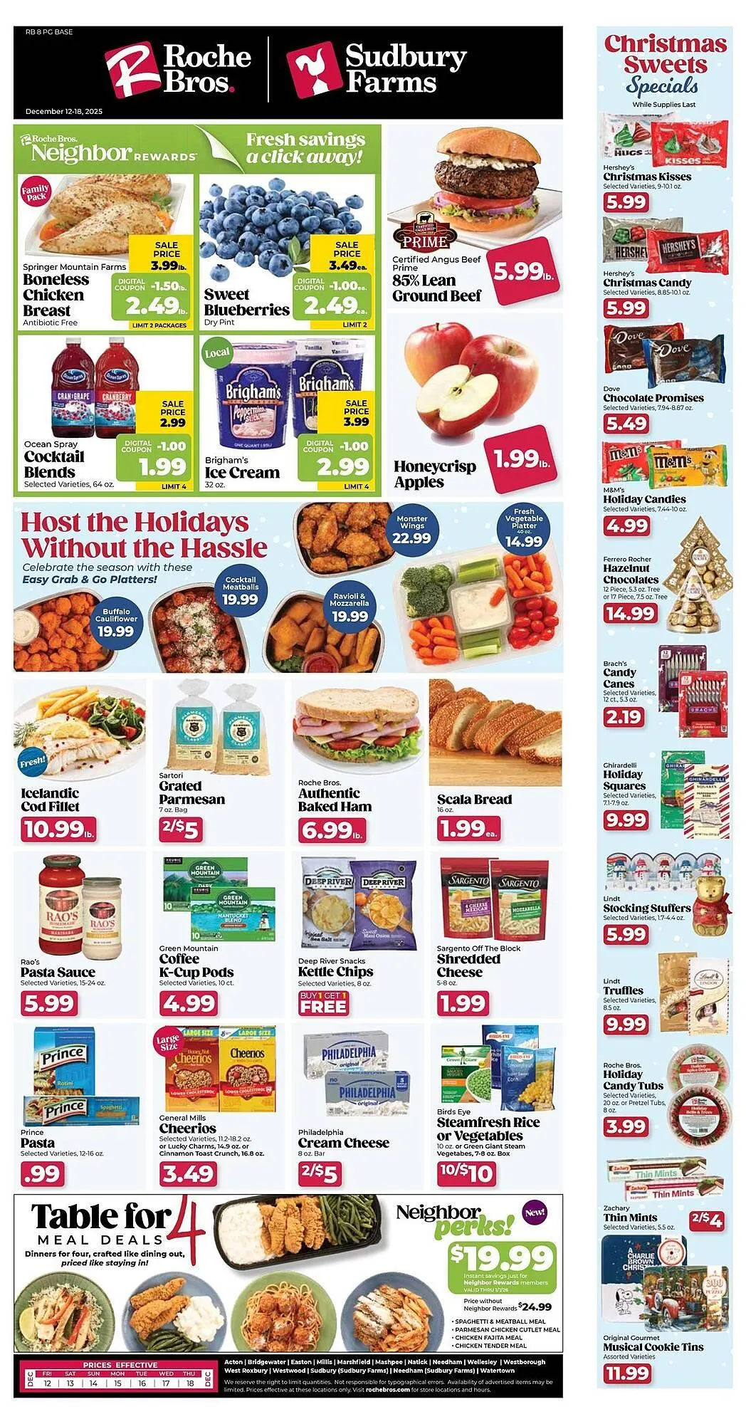 Roche Bros weekly ad - 1