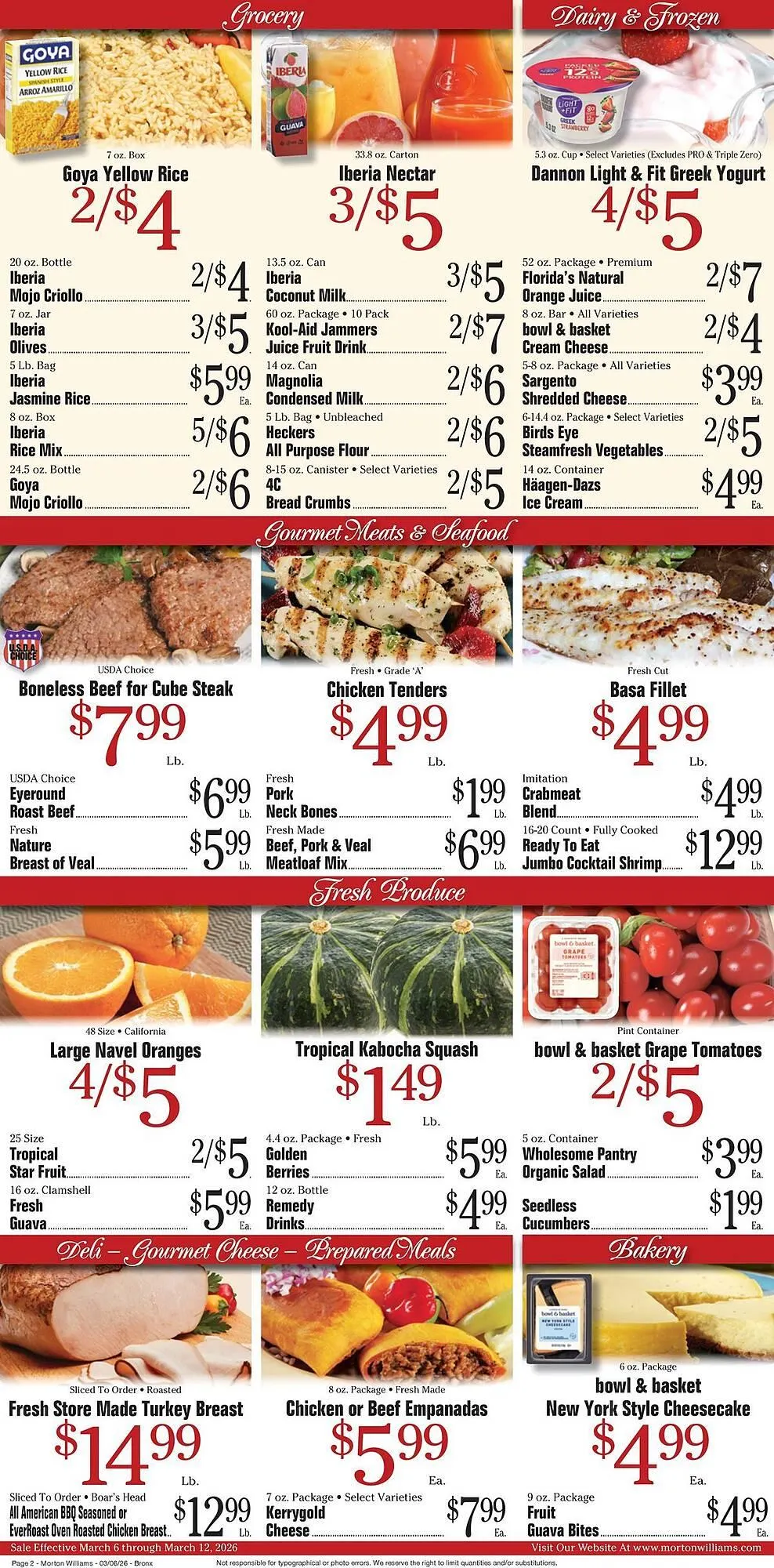Weekly ad Morton Williams weekly ad from March 6 to March 12 2026 - Page 2