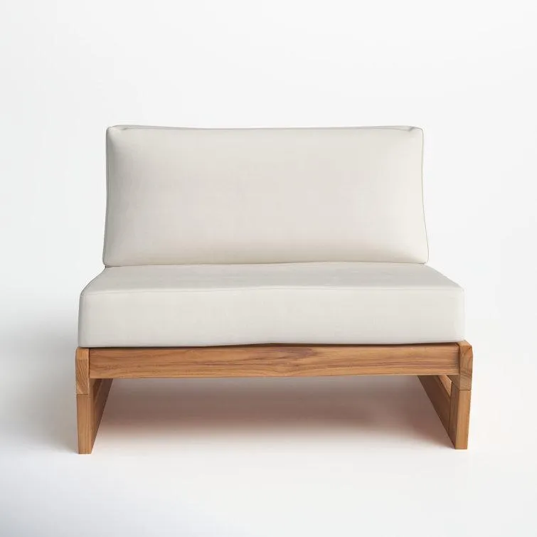 Despina Teak Patio Chair with Cushions